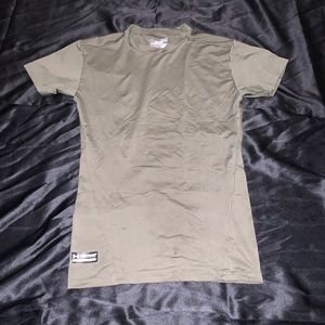 Under Armour Conpression Tee Olive Green
